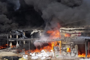 경기 광주시 단열재 공장 화재…인명피해 없어