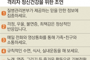 [단독] 컬러링북·마사지볼… 격리 교민 ‘마음 건강’ 챙긴다