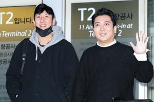 [포토] 이선균-박명훈, ‘아카데미 시상식 기대되네요’