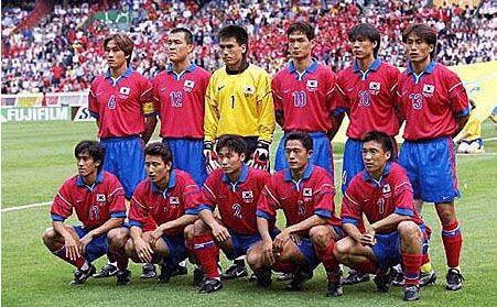 1998년 프랑스월드컵에 출전한 대한민국 축구 국가대표 모습 대한축구협회 제공