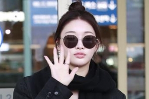 [포토] 청하, 밀라노 잘 다녀 올게요