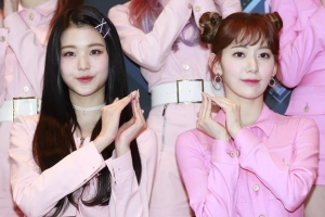 [포토] 우여곡절 속 컴백한 아이즈원 ‘밝은 미소’