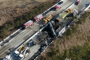 상주~영천고속도 도로 결빙 관리 소홀 업체 직원 3명 입건