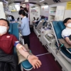 [서울포토] 코로나19로 헌혈자 감소...‘사랑의 헌혈 운동’ 실시