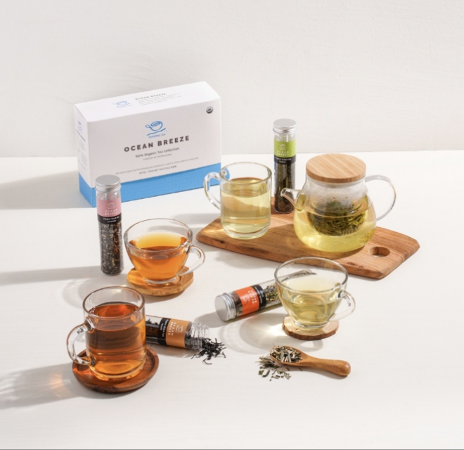 보성 녹차의 특성을 살려 새로 만든 ‘오션브리즈’ 상품