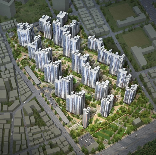 안양시 덕현지구 청년주택 조감도. 안양시 제공 