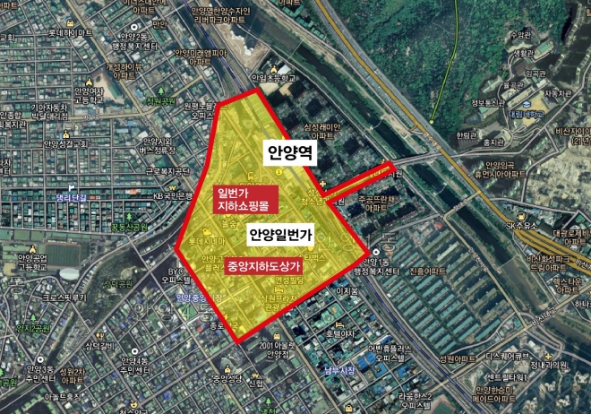 안내체계 디자인 개선 사업 대상지