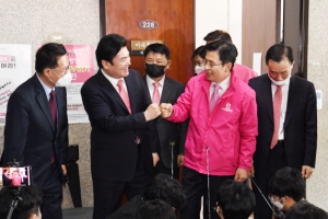 [서울포토] 미래통합당 미래한국당  공조