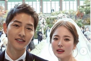 신혼집 왜 재건축?…중화권 언론 이혼해도 송중기-송혜교 집중관심
