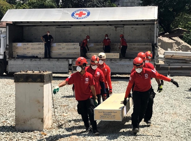 국제적십자위원회(ICRC)가 필리핀에서 구금시설의 코로나19 확산 방지를 위한 지원 활동을 하고 있다.