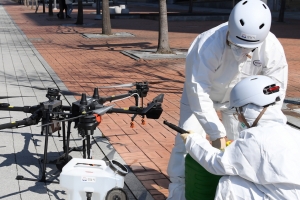 영국 BBC ‘스마트 도시 성남시 드론 활용 방역작업’ 방영