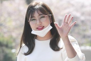 [포토] 송가인, 봄꽃 미소 ‘활짝’