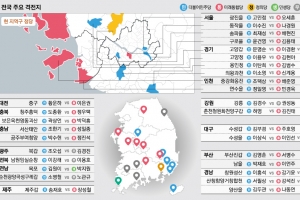 수도권 4곳 중 1곳 오차범위 박빙… 뚜껑 열 때까지 당락 모른다