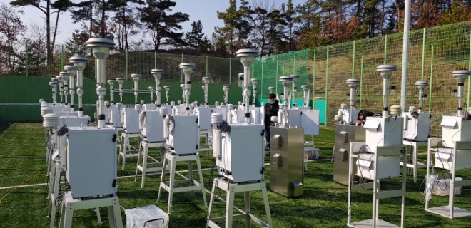 대기오염측정소. 경북도 제공