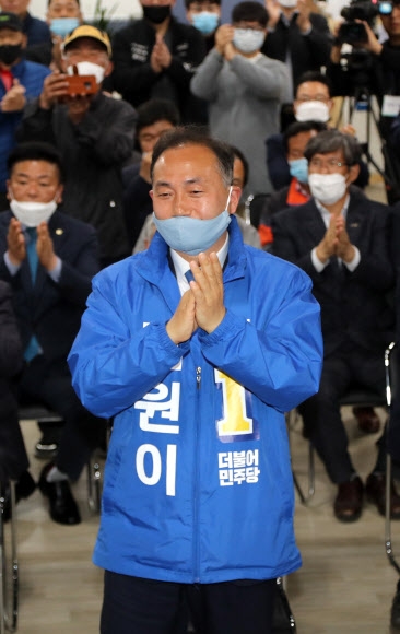더불어민주당 김원이(51) 당선자 연합뉴스