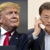 트럼프, 文에 “총선 승리 축하…韓 코로나19 대응, 최상의 모범”