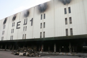 “220억 피해 군포물류센터 화재, 외국인 근로자 담배꽁초 때문”