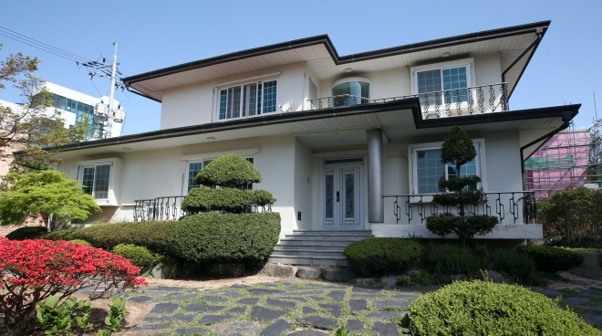 함평군수 관사 전경