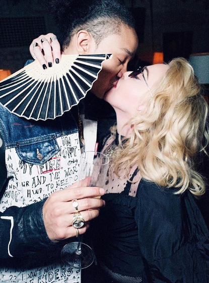 마돈나와 남자친구. 사진=인스타그램