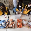 [서울포토]대한적십자, 재난취약계층 위한 비상식량세트 지원