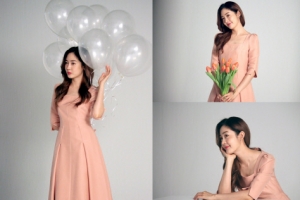 [포토] 성유리, 화보 비하인드 컷 ‘봄의 여신’