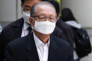 [포토] 김기춘, 파기환송심 첫 공판 출석