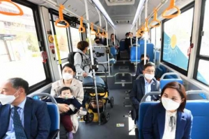 김포한강신도시 순환 ‘한강이음버스’ 노선에 전기저상버스 추가 투입