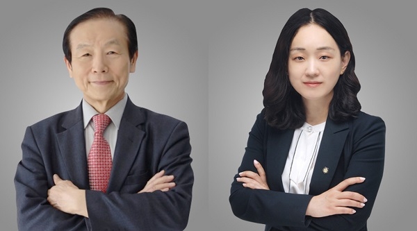 이만희 변호사(왼쪽)와 김본미 변호사. 사진=법무법인 대륜 제공