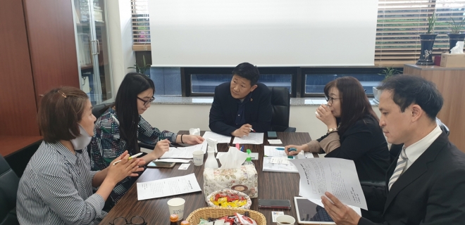 경기도의회 지석환 도의원, 당뇨병환자 지원 조례 제정 위해 전문가 논의.  경기도의회 제공