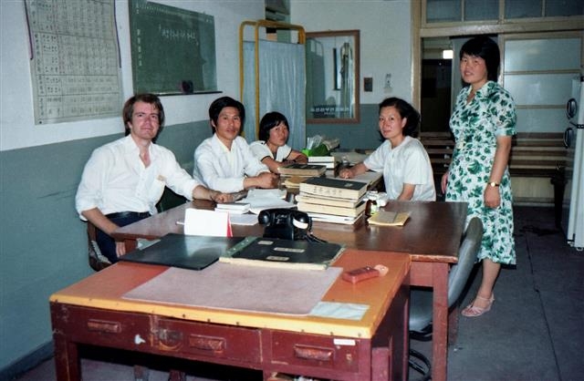 1979년 미국 평화봉사단원 자격으로 한국을 찾았던 윌리엄 에이모스. 2020.5.14  5·18 기념재단 제공