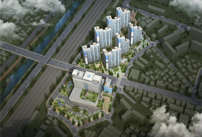 대한전선부지 복합개발 조감도  금천구청 제공