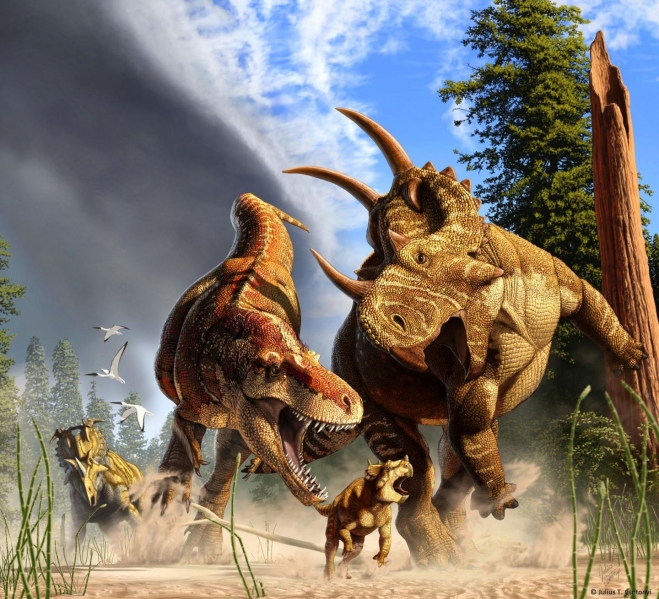 최강공룡 티라노사우루스의 비결은 롱다리