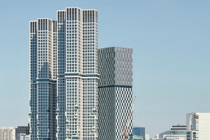 “유리창 금 갔다” 성동구 초고층 건물 ‘진동’…긴급 점검