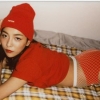 [포토] “레드가 좋아” 파격적 패션 선보인 루나