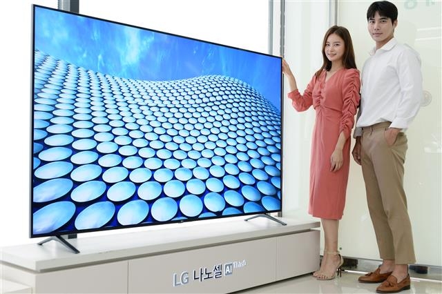 LG전자 65인치 8K 나노셀 TV 출시 