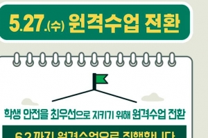 부천시, 고3제외한 유치원·초·중·고· 특수학교 등교 연기