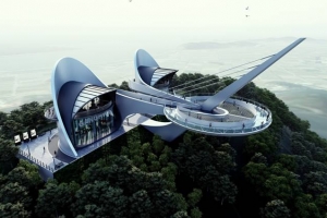 강화 교동 화개산에 초대한 전망대 건설 추진