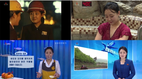 북한의 ‘아나테이너’ 김은정 방송원