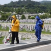[서울포토]국립서울현충원 방역작업