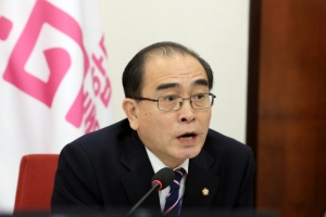 태영호 “민주당 이 시점에서 종전선언? 대단한 코미디”