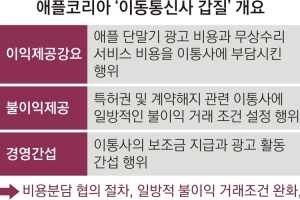 공정위, 갑질한 애플에 과징금 대신 시정할 기회 줬다