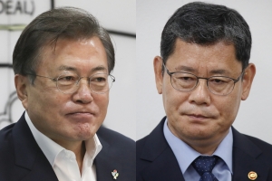 문 대통령, 통일부 장관 사표 수리…이인영·임종석 후임 거론(종합)