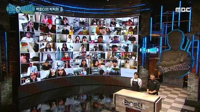 지난 주말 MBC ‘백파더: 요리를 멈추지 마!’가 생방송 쿡방을 선보였다. 유명 셰프들이 실시간으로 요리법을 알려주고 시청자들은 영상 통화로 참여하는 새로운 형식을 도입했지만 진행 미숙은 아쉽다는 반응도 나왔다. MBC·올리브 캡처