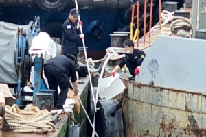 인천 남항에서 기름 유출한 예인선 적발