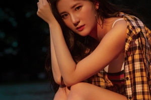 [포토] ‘청순 캠핑 화보’ 김해리, 걸그룹 출신 치어리더 맥심에 공개