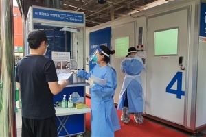 어디든 출동! 중구의 이동식 워킹스루 부스
