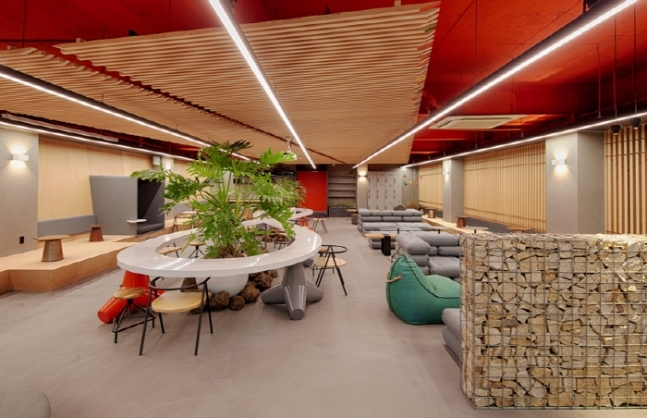 강남스타트업센터 내부 모습. 강남구 제공