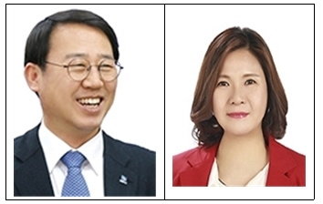 박춘호(왼쪽) 의장, 이금재 부의장