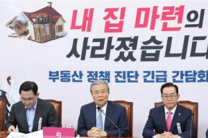김종인 “집값 안 내려가…현상 유지가 목표”