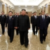 김정은 위원장, 김일성 주석 26주기 맞아 금수산궁전 참배